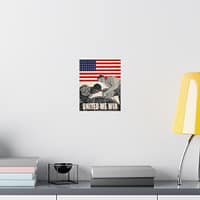 15643739582458896375_2048.jpeg United We Win - War Manpower Commission - Howard Liberman (1943) - Patriotic WWII Poster Print