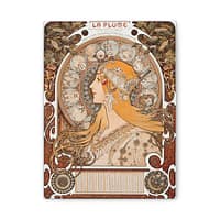 17208663467691588811_2048.jpeg Zodiaque, La Plume - Alphonse Mucha (ca. 1896-1897) - Art Nouveau Canvas Print