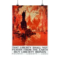 4591355229012585790_2048.jpeg That Liberty Shall Not Perish From the Earth - Buy Liberty Bonds - Joseph Pennell (1918) - Patriotic WWI Poster Print