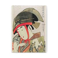 4723824676593763402_2048.jpeg Yoshiwara Suzume - Kitagawa Utamaro (1780) - Japanese Woodblock Canvas Print