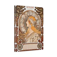 6584980181571691077_2048.jpeg Zodiaque, La Plume - Alphonse Mucha (ca. 1896-1897) - Art Nouveau Canvas Print