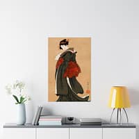 6683069579094138818_2048.jpeg Woman Holding a Fan - Katsushika Hokusai (c. 1810-1811) - Japanese Woodblock Poster Print