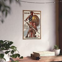 9006383592009039431_2048.jpeg Weapons for Liberty - U.S.A. bonds - J.C. Leyendecker (c. 1918) - Patriotic WWI Poster Print