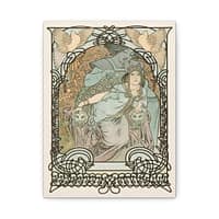 9035964827427051064_2048.jpeg Ilsee, Princesse de Tripoli - Alphonse Mucha (1897) - Art Nouveau Canvas Print