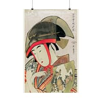 9475242908367943949_2048.jpeg Yoshiwara Suzume - Kitagawa Utamaro (1780) - Japanese Woodblock Poster Print