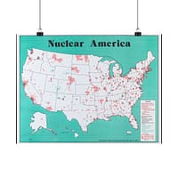 10391805936743796237_2048-1.jpeg Nuclear America - War Resisters League (1979) - Atomic Age Poster Print
