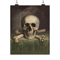1833735205705709438_2048.jpeg Memento Mori - Jozef Hanula (1901) - Vintage Art Poster Print