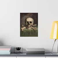 6363123464999102544_2048.jpeg Memento Mori - Jozef Hanula (1901) - Vintage Art Poster Print