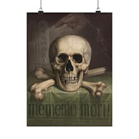 8862505525924517691_2048.jpeg Memento Mori - Jozef Hanula (1901) - Vintage Art Poster Print