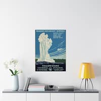 10090043649283861148_2048.jpeg Yellowstone National Park – Works Progress Administration (c. 1930s) – Vintage Travel Poster