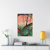 10272007151232783782_2048.jpeg Plum Park in Kameido – Utagawa Hiroshige (1857) – Japanese Woodblock Poster Print