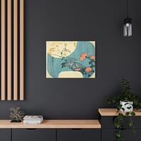 10282707915567798885_2048.jpeg Morning Glories, Pinks, and Maiden Flower - Utagawa Hiroshige (c. 1830-1844) - Japanese Woodblock Canvas Print