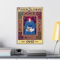 10549225035246710155_2048.jpeg Poster Calendar – Louis John Rhead (1897) – Art Nouveau Poster Print