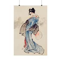 10579983393102758472_2048.jpeg Woman Holding a Fan - Katsushika Hokusai (1830) - Japanese Woodblock Poster Print