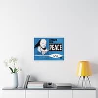 10657113745390389194_2048.jpeg Atoms for Peace – Free World Magazine (c. 1950s) – Atomic Age Poster Print