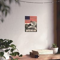 10743013420695278877_2048.jpeg United We Win - War Manpower Commission - Howard Liberman (1943) - Patriotic WWII Poster Print