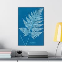 11413820551641632297_2048.jpeg New Zealand Fern Cyanotype – Anna Atkins (c. 1853-54) – Botanical Poster Print