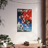 11419281082257249239_2048.jpeg Come to Tokyo – Japan Travel Bureau – (c. 1930s) – Vintage Travel Poster Print