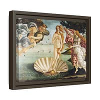11420855061425689473_2048.jpeg The Birth of Venus – Sandro Botticelli (c. 1485-1486) – Renaissance Framed Canvas Print