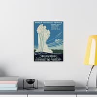 11668692186100838055_2048.jpeg Yellowstone National Park – Works Progress Administration (c. 1930s) – Vintage Travel Poster