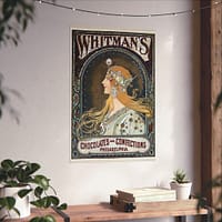 11747562848508558265_2048.jpeg Zodiac (Whitman's Chocolates and Confections) - Alphonse Mucha (1896) - Art Nouveau Poster Print