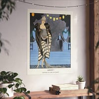 11867762209931651169_2048.jpeg Adieu! Manteau du soir, de Worth - George Barbier (1921) - Art Deco Poster Print