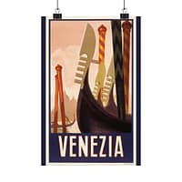 11990537012155323123_2048-1.jpeg Venezia (Venice), Italy – ENIT Italian National Tourist Board – Vintage Travel Poster Print