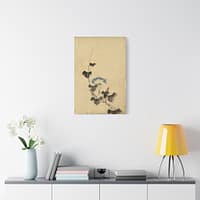 12226875138905640798_2048.jpeg Blue Blossom of Morning Glory on Vine - Katsushika Hokusai (1830) - Japanese Woodblock Canvas Print
