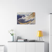 12301648498664880601_2048.jpeg Choshi in Shimosa Province - Katsushika Hokusai (1833) - Japanese Woodblock Canvas Print