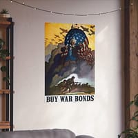12312503706499090863_2048.jpeg Buy War Bonds - Newell Convers Wyeth (1942) - Patriotic WWII Poster Print