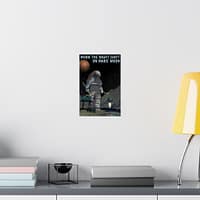 12461843552493331692_2048.jpeg Work the Night Shift – NASA Recruitment Ad – Space Age Poster Print