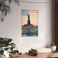 12475529650115414398_2048.jpeg Before Sunset - Buy a U.S. Government Bond of the 2nd Liberty Loan - Eugenie De Land (1917) - Patriotic WWI Poster Print