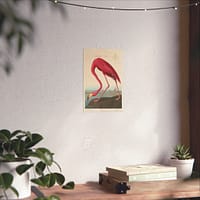 12688445705974753744_2048.jpeg American Flamingo, Birds of America – John James Audubon (1838) – Natural History Poster Print