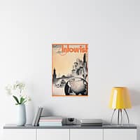 12807476753151323889_2048.jpeg UdSSR – Intourist (1935) – Vintage Travel Poster Print