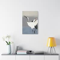 12817750915039571399_2048.jpeg Two Cranes – Ohara Koson (c. 1910) – Japanese Woodblock Canvas Print