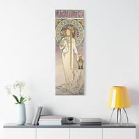 12982823106217541872_2048.jpeg La Trappistine - Alphonse Mucha (1897) - Art Nouveau Canvas Print