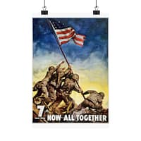 13843592080377542231_2048.jpeg 7th War Loan - Now, All Together - C.C. Beall (1945) - Patriotic WWII Poster Print