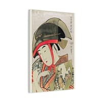 13902612480303258922_2048.jpeg Yoshiwara Suzume - Kitagawa Utamaro (1780) - Japanese Woodblock Canvas Print