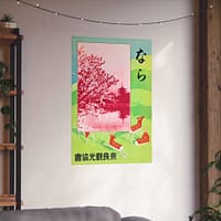 14215778218374533101_2048.jpeg Nara, Japan – Nara Tourist Bureau (c. 1930s) – Vintage Travel Poster Print