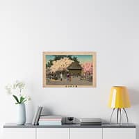 14353092851150800713_2048.jpeg Plum Garden at Kameido – Kobayashi Kiyochika (1879) – Japanese Woodblock Poster Print