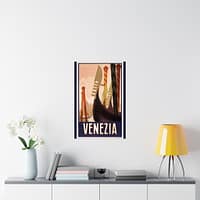 1461862083045837839_2048-1.jpeg Venezia (Venice), Italy – ENIT Italian National Tourist Board – Vintage Travel Poster Print