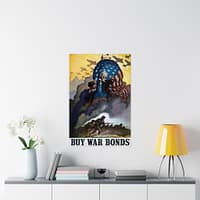 14690734792713039049_2048.jpeg Buy War Bonds - Newell Convers Wyeth (1942) - Patriotic WWII Poster Print