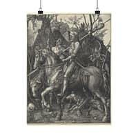 14866775441589254902_2048.jpeg Knight, Death, and the Devil – Albrecht Dürer (1513) – Renaissance Poster Print