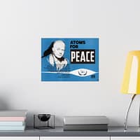 14873985553179775028_2048.jpeg Atoms for Peace – Free World Magazine (c. 1950s) – Atomic Age Poster Print