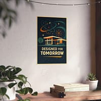 15087125078959070224_2048.jpeg Designed for Tomorrow – LUNE Original – Atomic Age Poster Print