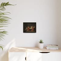 15131318130019167661_2048.jpeg The Death of Socrates – Jacques-Louis David (1787) – Classical Framed Canvas Print