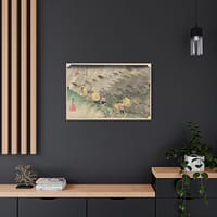 15242032619108269831_2048.jpeg Driving Rain at Shono (Shono Hakuu) - Utagawa Hiroshige (c. 1832-34) - Japanese Woodblock Canvas Print