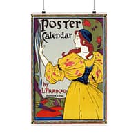 15330387735743832450_2048.jpeg Poster Calendar, L. Prang & Co – Louis Rhead (1897) – Art Nouveau Poster Print