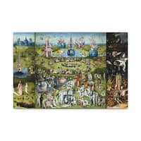 15439978573225224482_2048.jpeg The Garden of Earthly Delights – Hieronymus Bosch (c. 1490-1510) – Renaissance Canvas Print