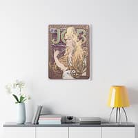 15633310270988793058_2048.jpeg Job Cigarettes ad - Alphonse Mucha (1896) - Art Nouveau Canvas Print